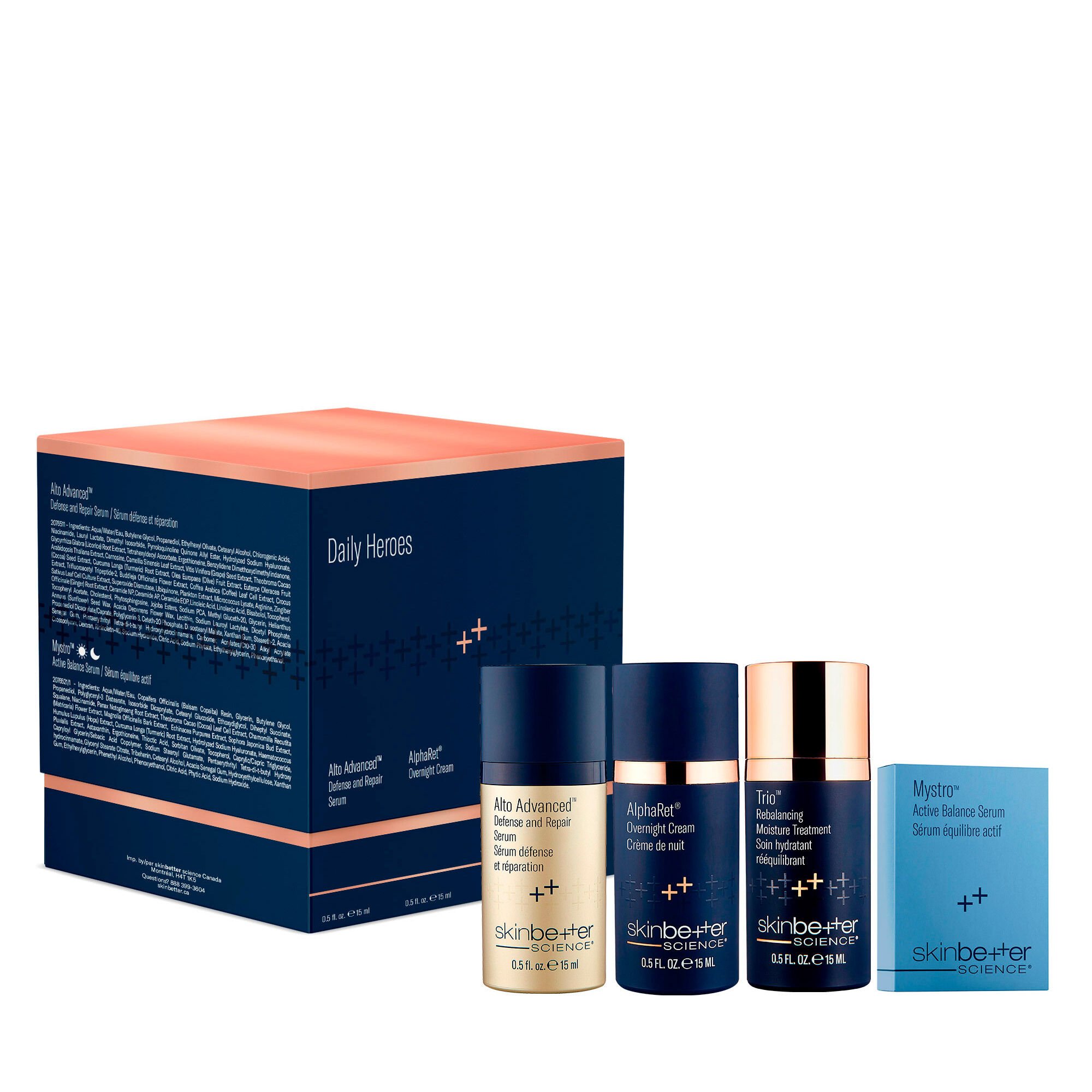 Daily Heroes Discovery Set - SkinBetter Science